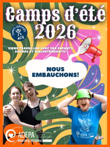 AQEPA MONTRÉAL RÉGIONAL : NOUS RECRUTONS!